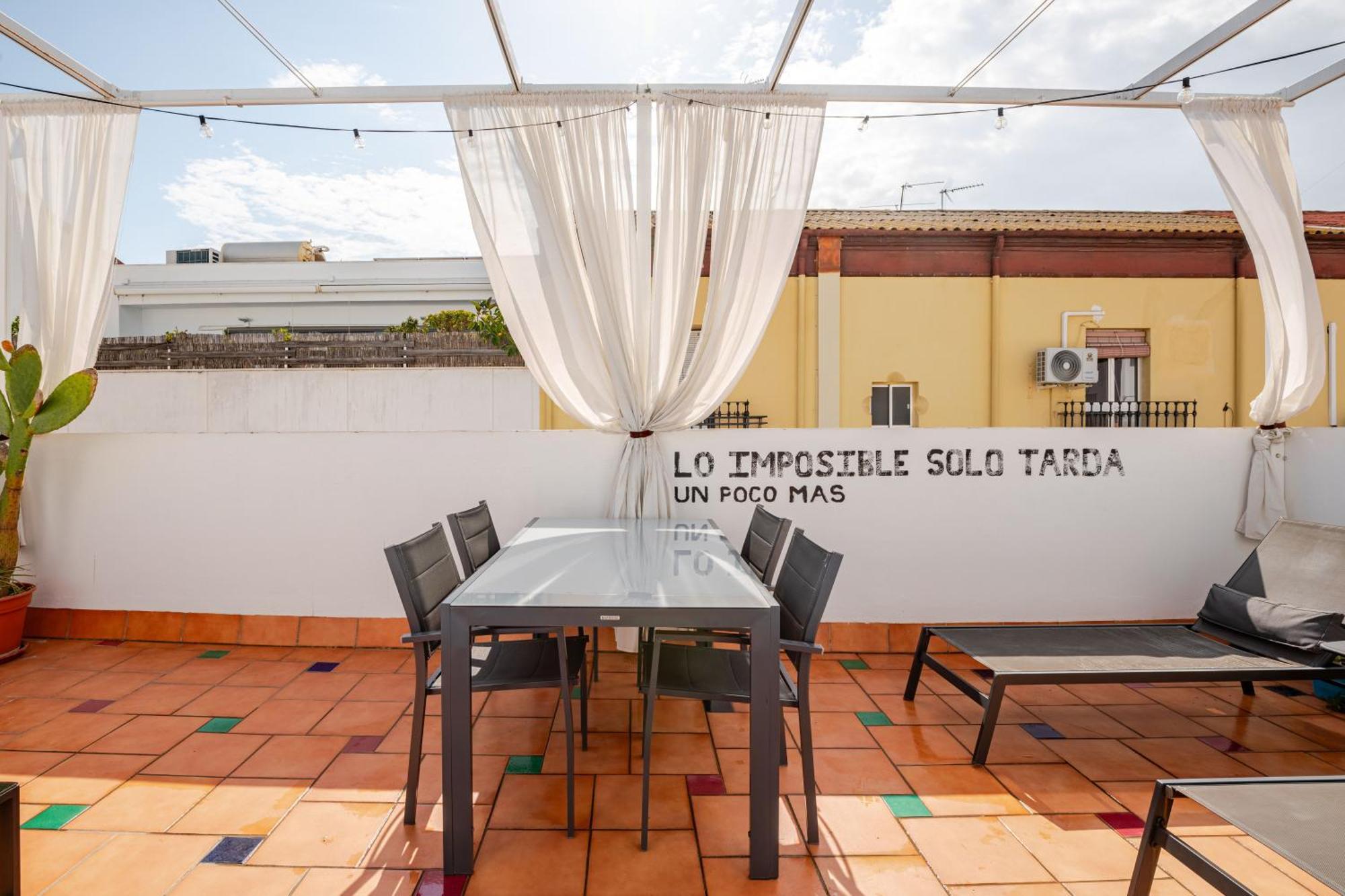 Ático la Azotea con terraza PRIVADA Apartamento Sevilha Exterior foto